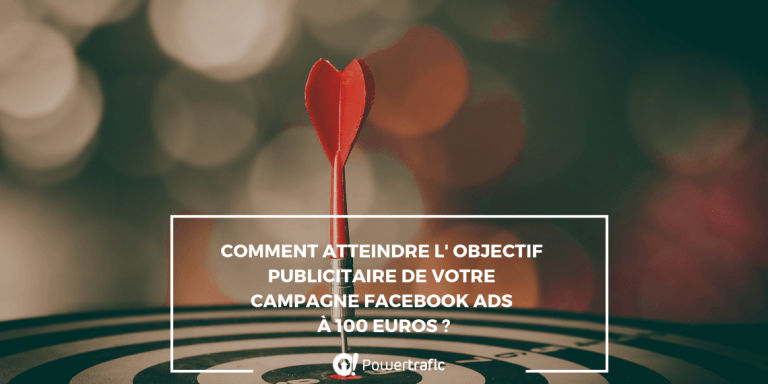 Stratégie digitale : Comment atteindre l' objectif publicitaire de votre campagne Facebook Ads à 100 euros ?