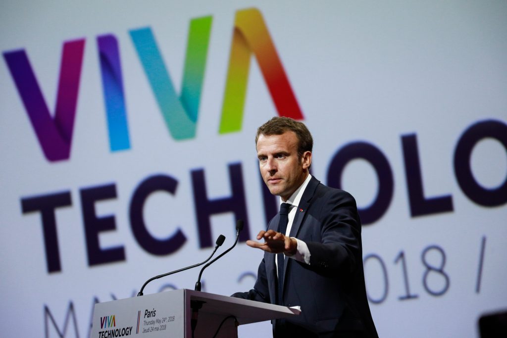Inauguration de VivaTech 2018 par le Président de la République Emmanuel Macron