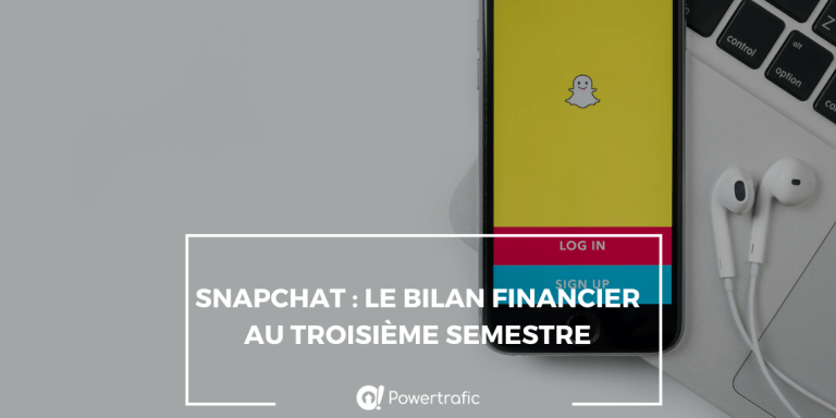 Snapchat : le bilan financier au troisème semestre