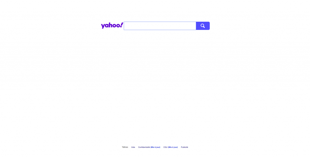 Moteur de recherche Yahoo! Search